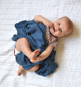 Dusty Blue Swaddle