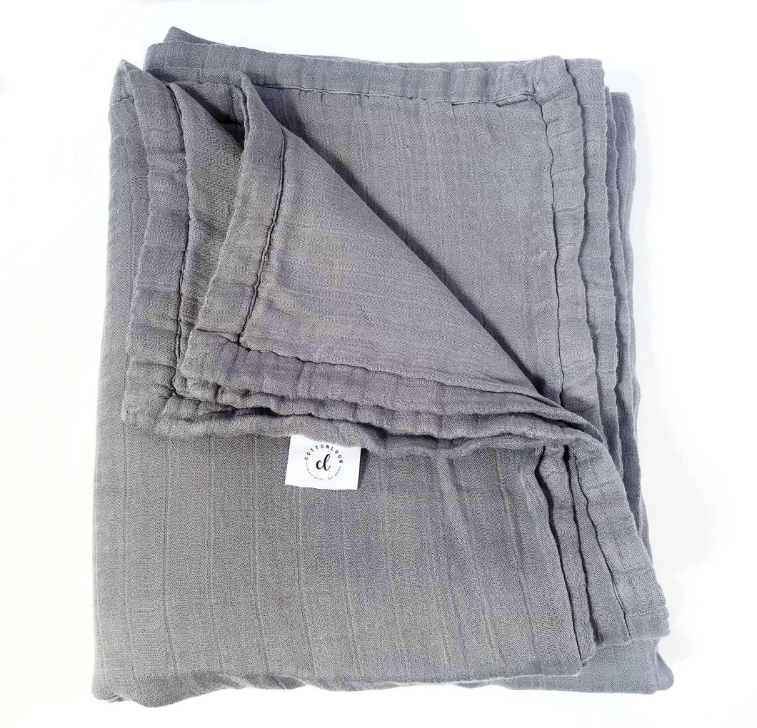 XL Grey Quilt